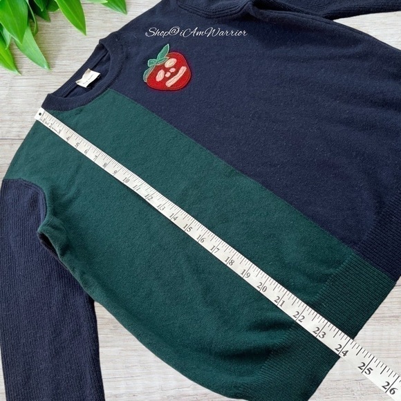 Paul Smith RARE strawberry beaded appliqué cashmere pullover *Shop@iamwarrior - Picture 7 of 9